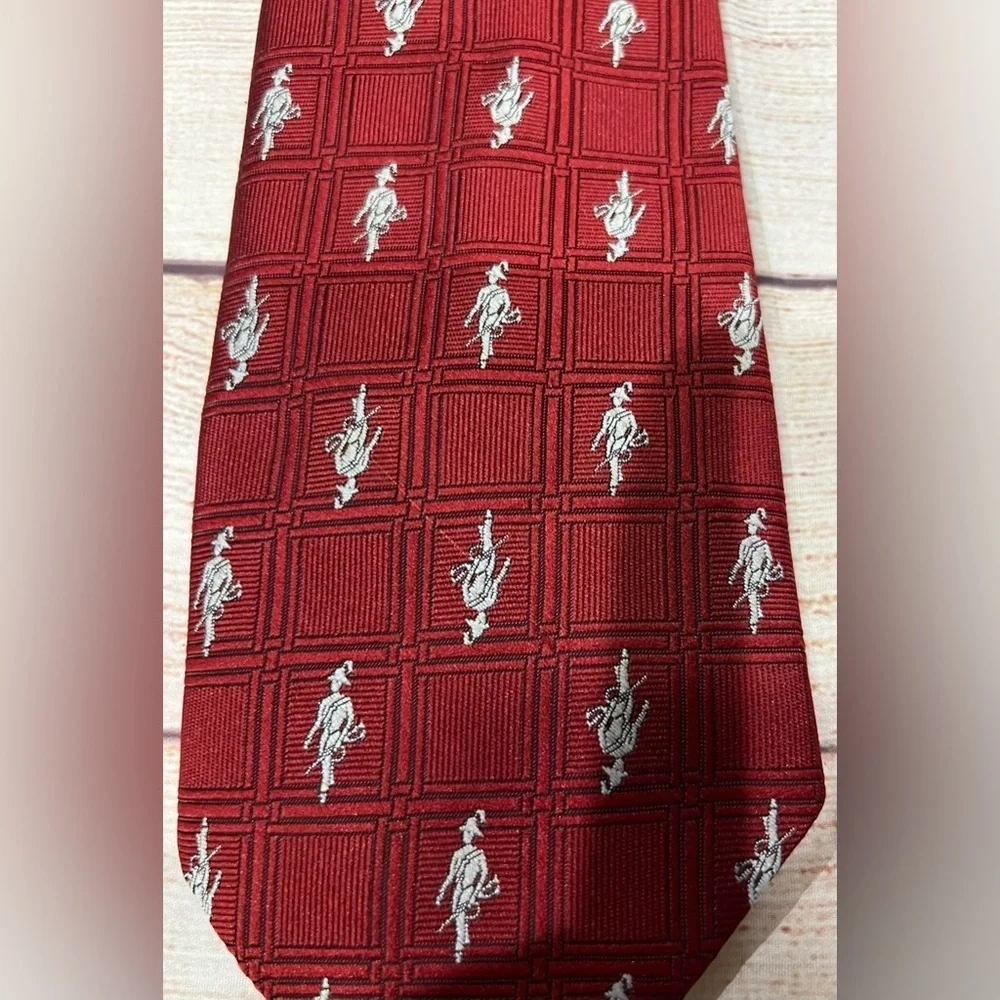Yves Francois Red Necktie 4